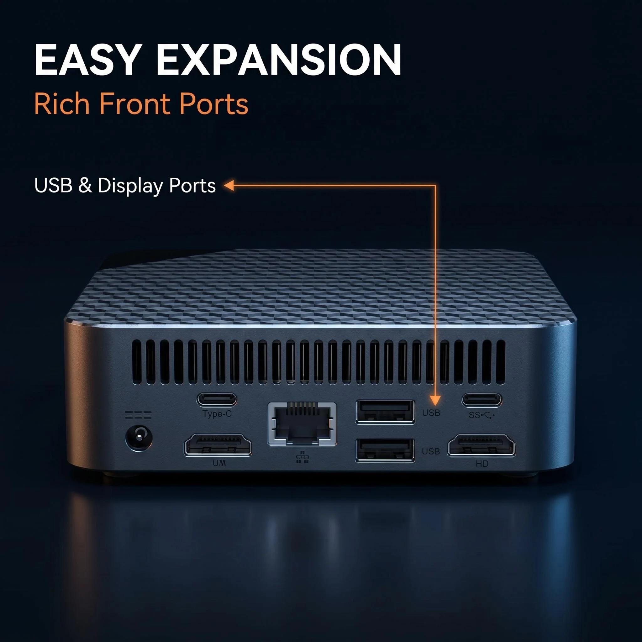 미니 PC 인텔 코어 i9 10980HK 16GB 램 1TB/2TB SSD 4KHD 포켓 데스크탑 PC 게이밍 컴퓨터 WiFi 6
