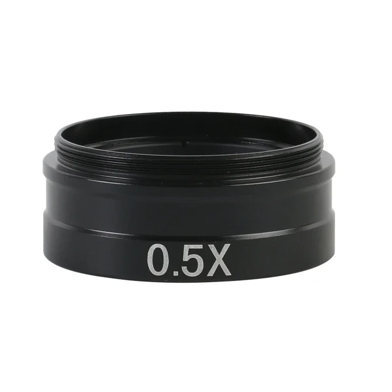 Microscope Objective Lens 0.3X 0.35X 0.5X 0.75X 1X 2.0X Auxiliary Barlow Objective Lens M42 for 120X/180X/200X/300X/500X C-Mount Industrial Zoom Lens
