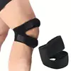 Tcare 1 PCS Sports Kneepad Double Patellar Knee Patella Tendon Support Strap Brace Pad Protector Open Knee Wrap Band Fit ness Me 1