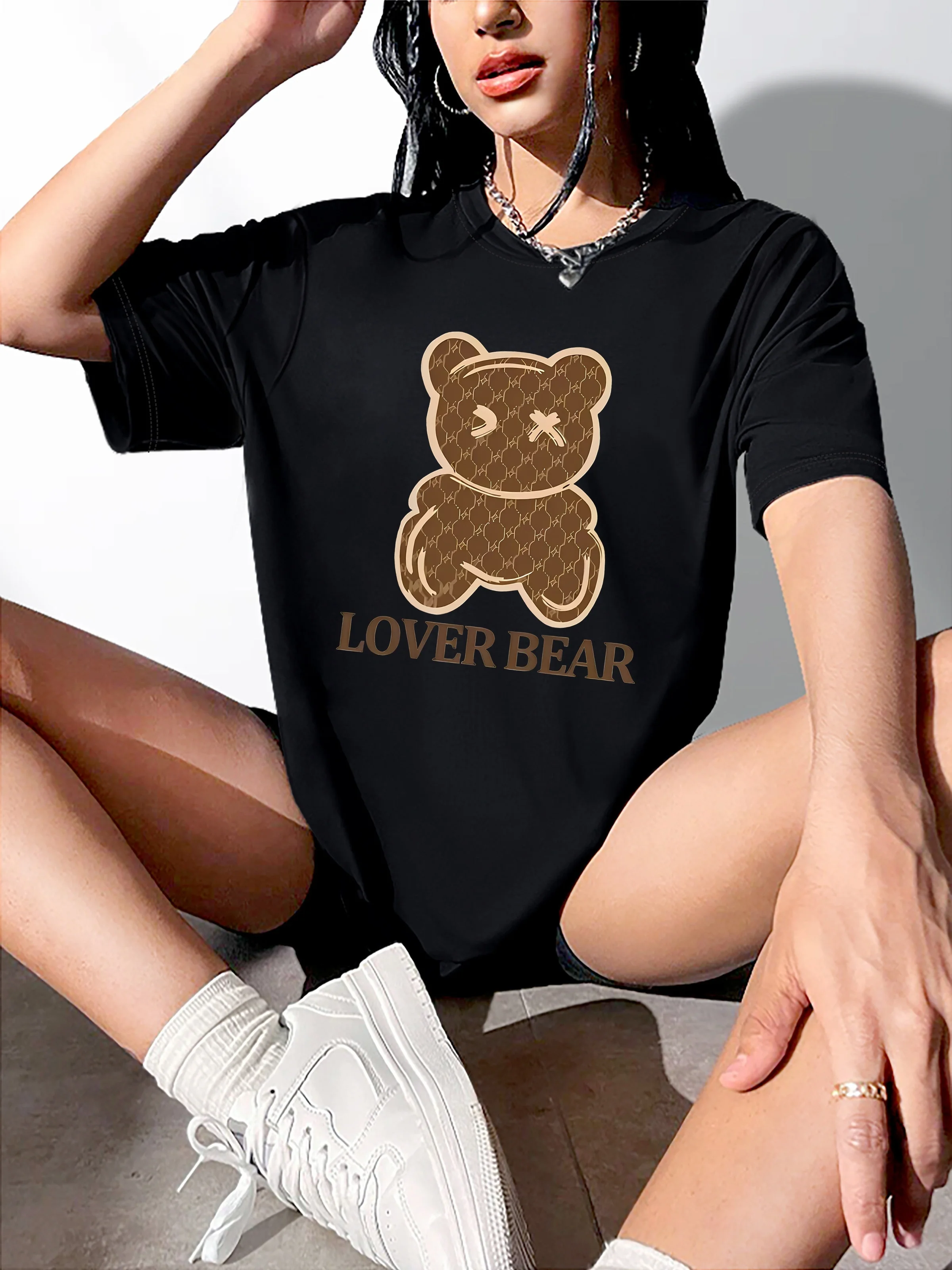 

Спортивная футболка с коротким рукавом и круглым вырезом, повседневная женская спортивная одежда для бега