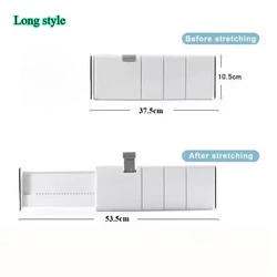 Adjustable Retractable Drawer Organizer and Storage Divider (Long style)