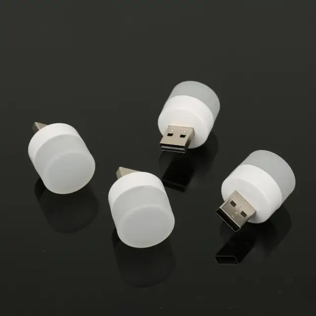Lampe Ronde sans fil Rader - Lampe USB blanche - Veilleuse originale