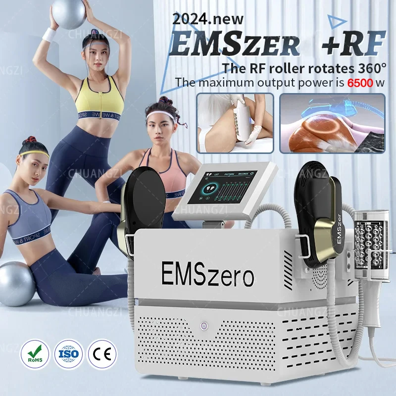 

EMS EMSZERO 2-in-1 Roller Massage for Weight Loss Therapy Body Shaping Muscle Stimulating fat Salon Device