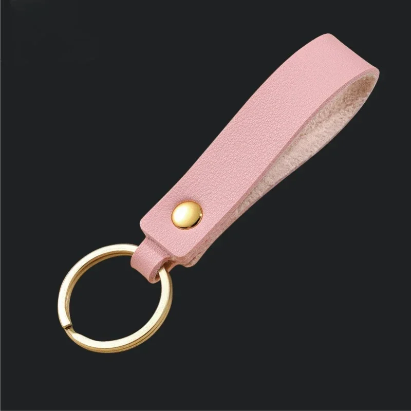 개인 맞춤 이름 번호 PU 가죽 키체인, 맞춤형 로고 가방 키링 펜던트, 비즈니스 선물, 레이저 각인 자동차 키 체인 링
