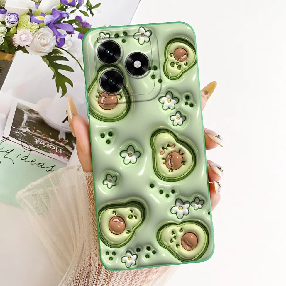 Luxury Fashion Cartoon Silicone Case Cover