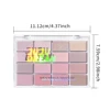 JUJu 16-color eye shadow matte pearl light flash low saturated earth color daily makeup eye shadow 6