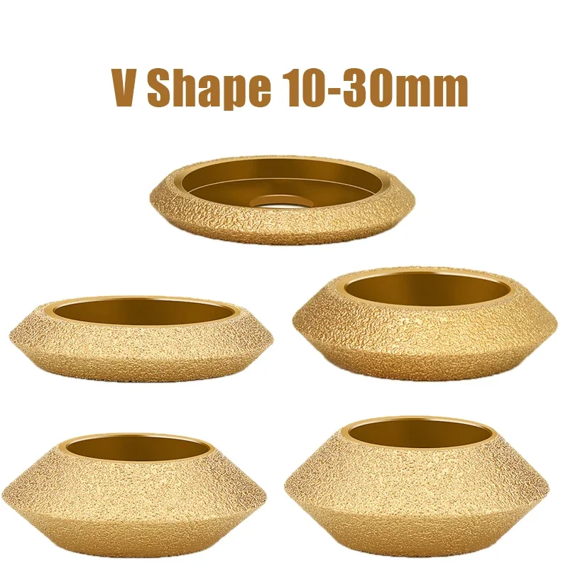 건식 진공 브레이징 다이아몬드 그라인딩 휠, 20mm 보어 직경 3 인치, 75mm,..