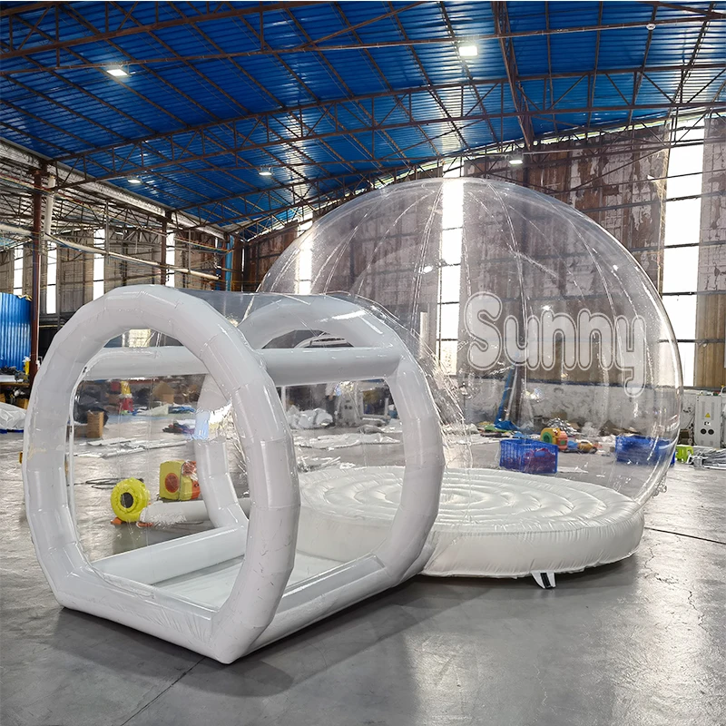 Tente Bulle Gonflable EJIA – Dôme Rose 3 Mètres, Avec Souffleur, Pour Fête Et Camping