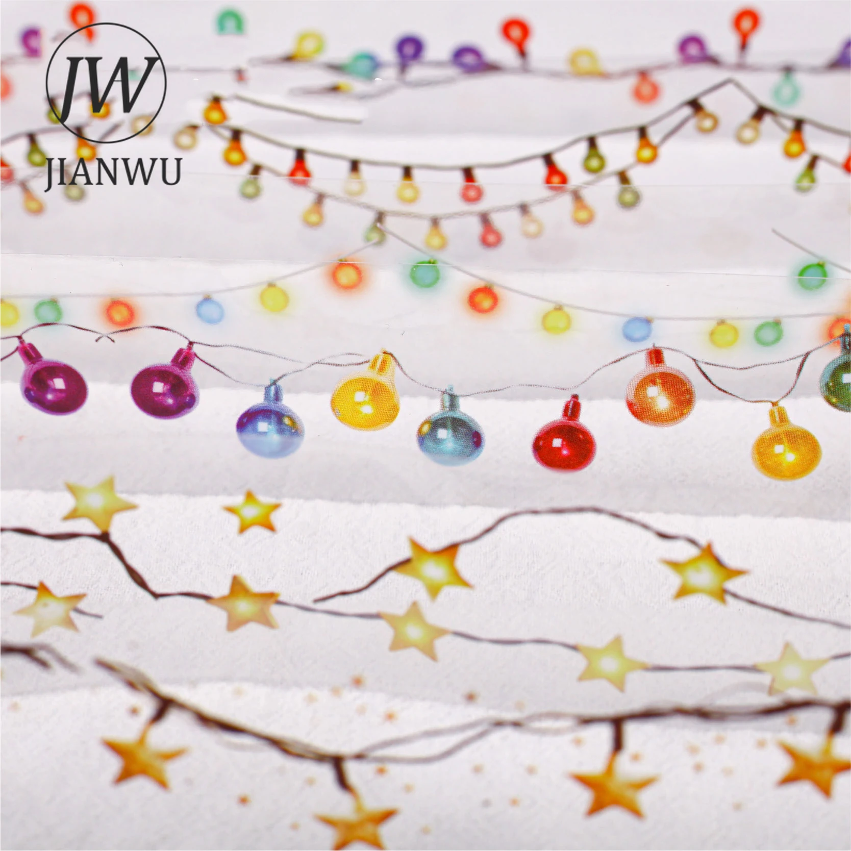 JIANWU 다채로운 스트링 라이트 시리즈 빈티지 스타 라이트 풍경 재료 콜..