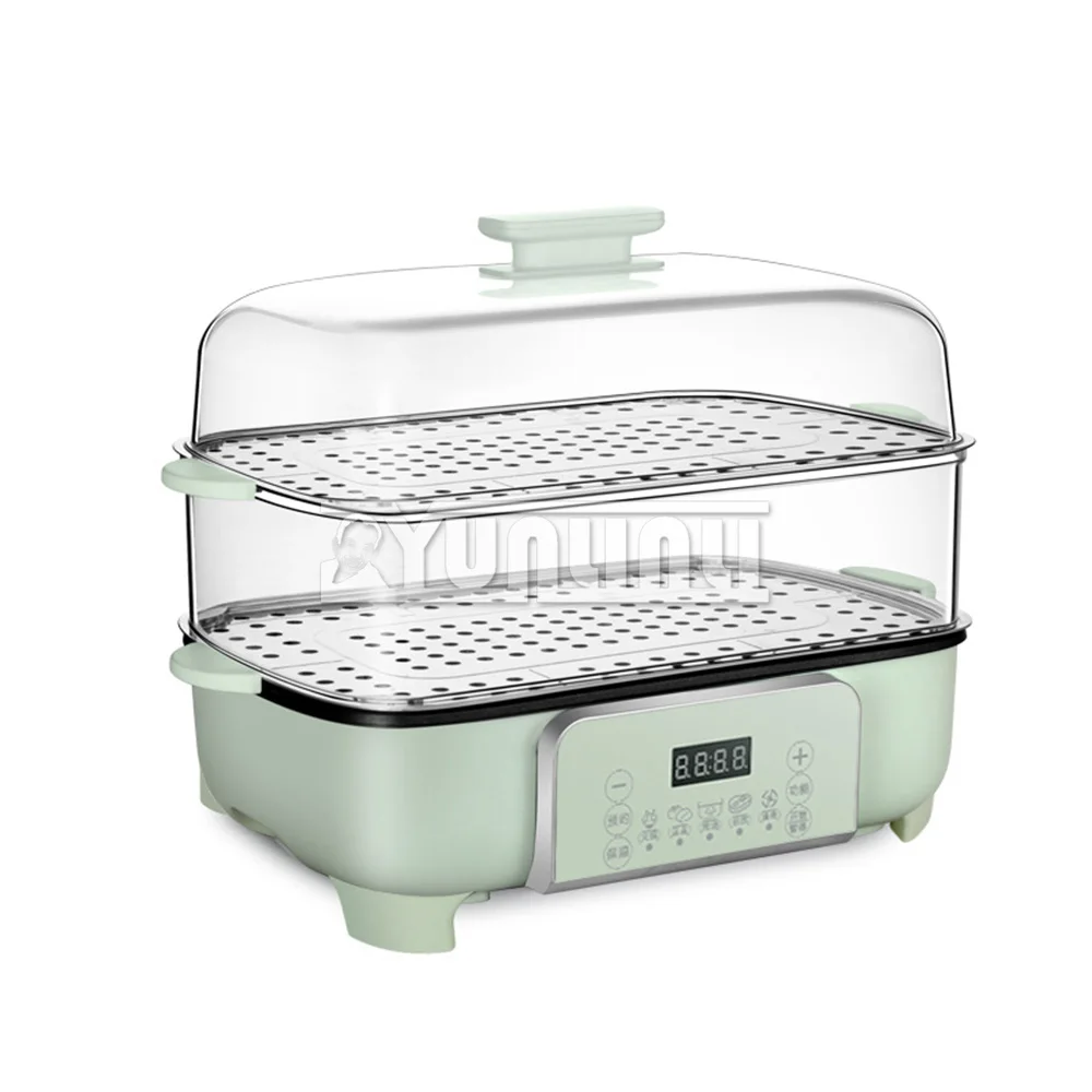 26L Electric Food Steamer Multi Cooker Household Panela Vapor Multifunctional Electric Steamer
