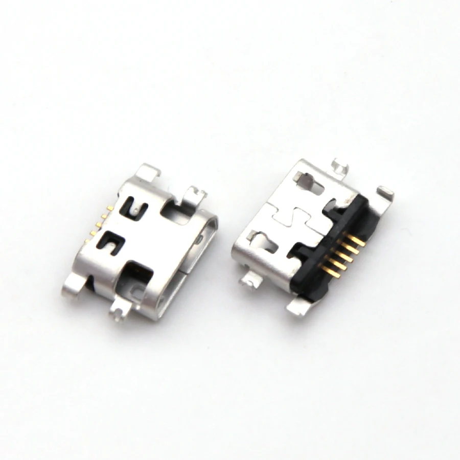 

200PCS For Alcatel OT4033 4033 7040n OT7040,OT6012 6012 6035 G7 Micro USB JACK Charge Charging Connector Plug Dock Socket Port