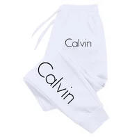 Pantalons de course de sport imprimés décontractés, pantalons longs d'automne, pantalons de sport de fitness de couleur unie, vêtements de sport pour hommes et femmes 5