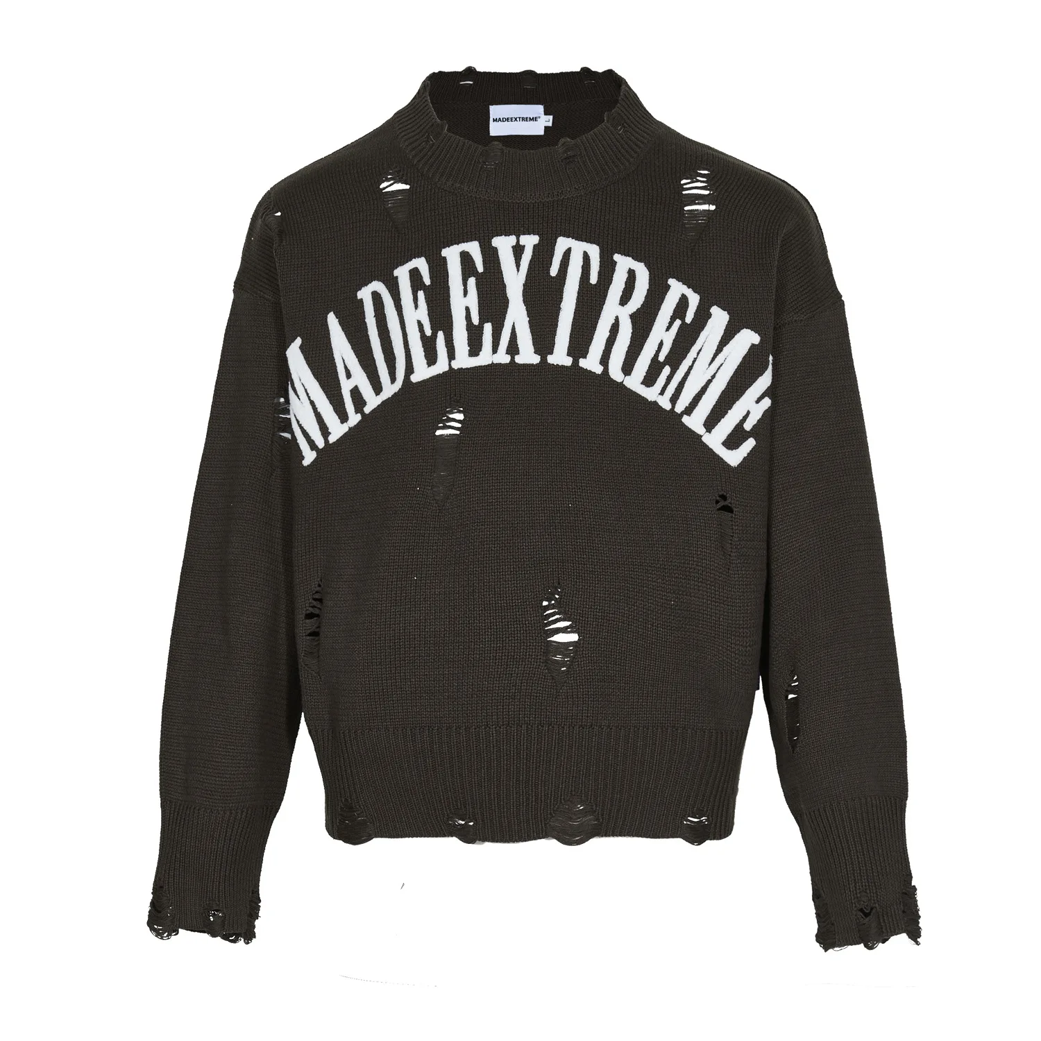 

MADE EXTREME Ripped Knitted Sweater Harajuku Vintage Sweater