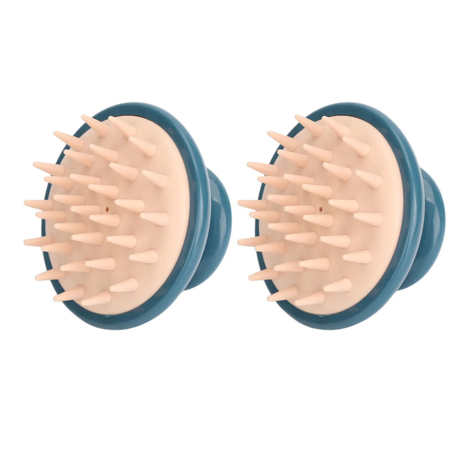 

Hair Scalp Massager Brush Ergonomic Handle Waterproof Scalp Scrubber Brush Dampproof Silicone for Adult for Bathroom