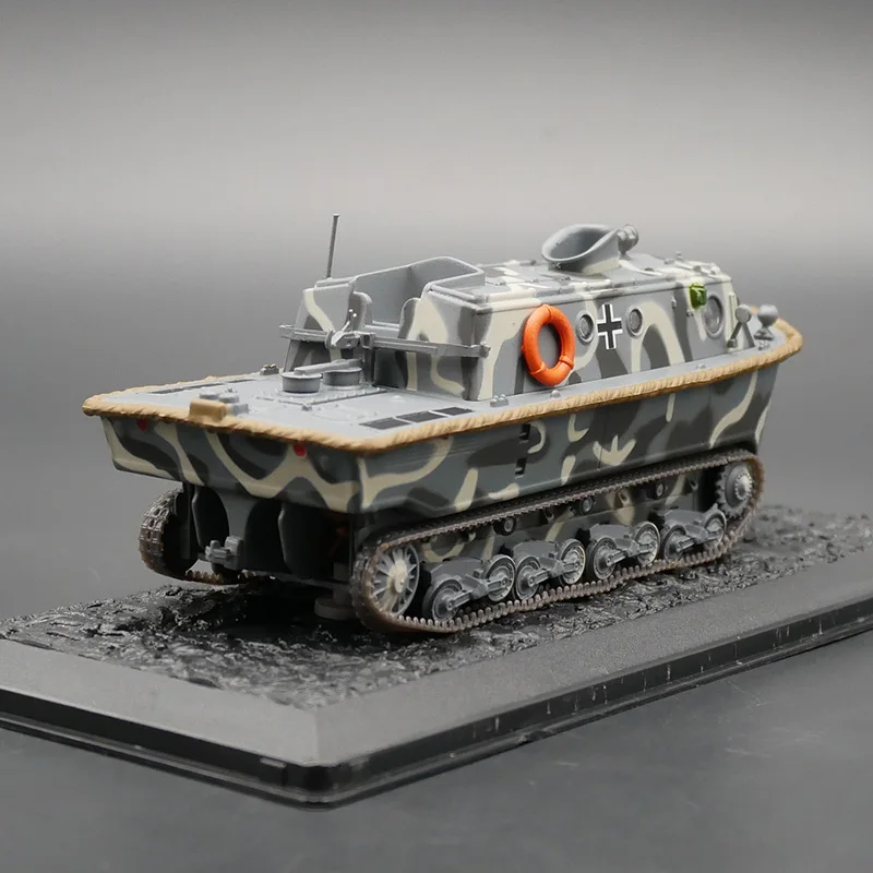 

Diecast Alloy Model of German LWS-I Militarized Combat Amphibious Armored Tank 1:72 Scale Toy Gift Collection Simulation Display