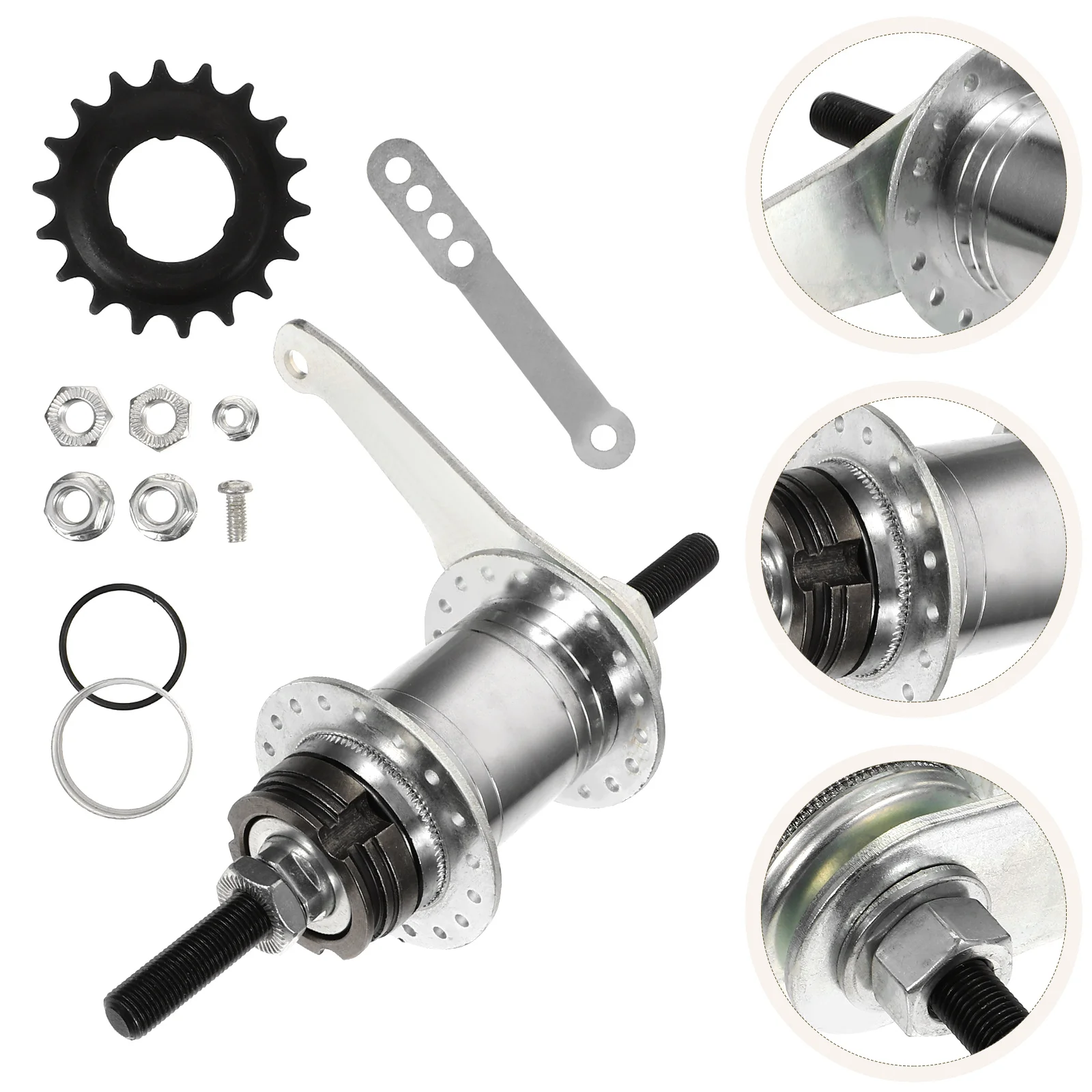 

Bike Dead-speed Reverse Brake Hub Bicycle/dead-speed Bike/mountain Hub/reverse Pedal 36 Holes Rear Back Supply