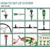 5M-60M Drip Irrigation System Plant Watering Set Watering Kits Adjustable Drippers For Irrigation Micro Garden Watering System 3