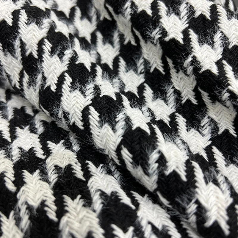 Houndstooth Woolen Fabric 2