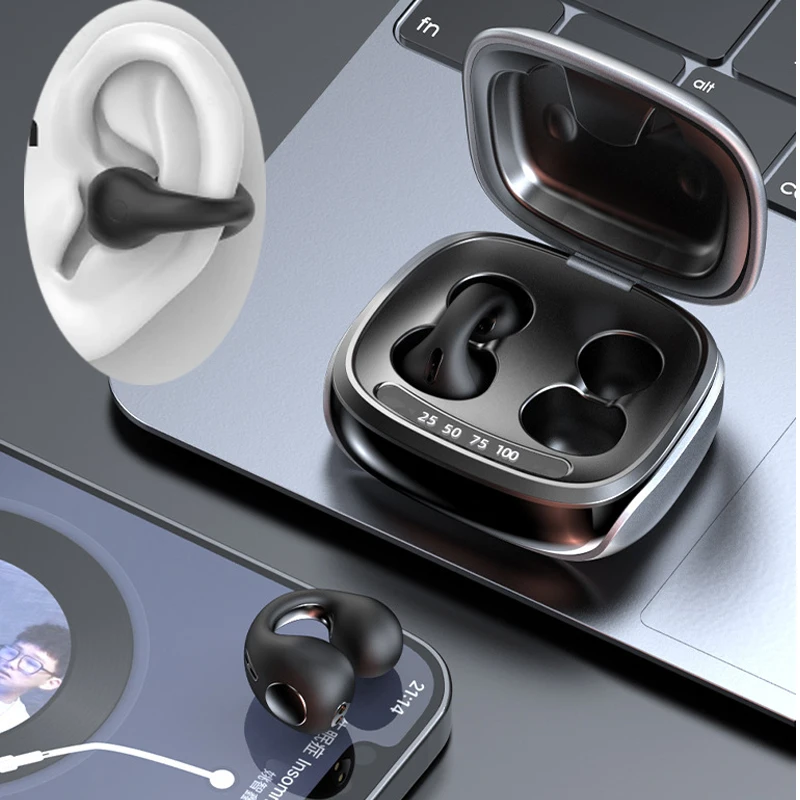 Comprar Nuevo auricular de conducción ósea Bluetooth 5,2 Clip en