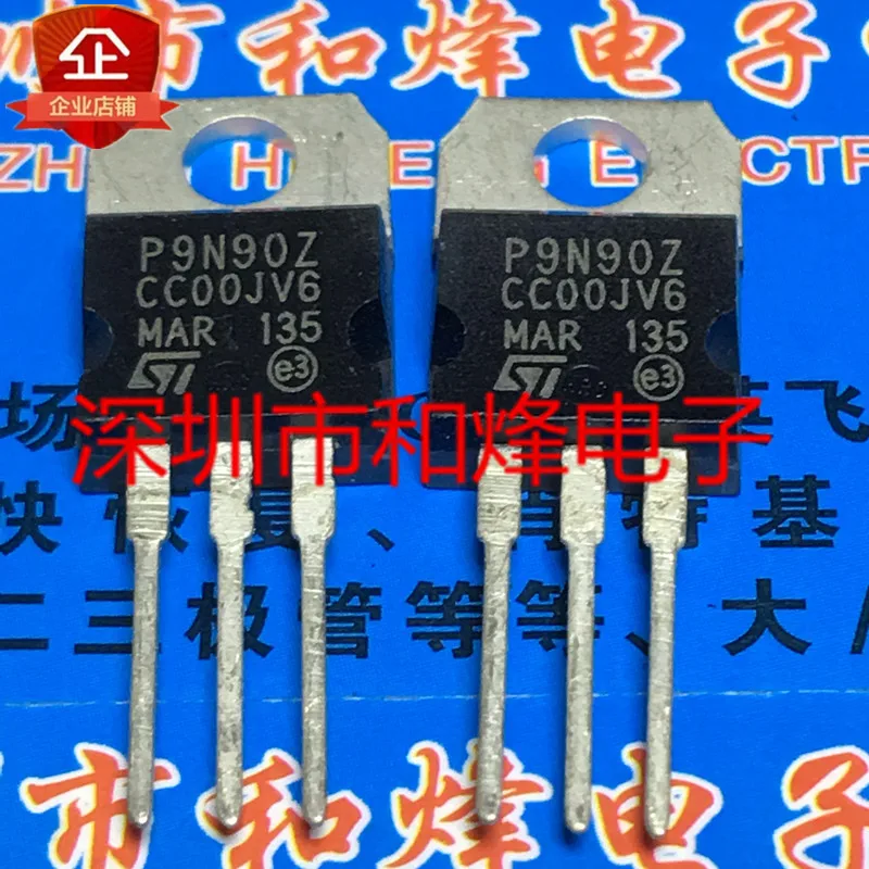 

5PCS-10PCS P9N90Z STP9N90Z TO-220 900V 8A New And Original On Stock