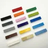 100pcs 2x8 Dot DIY Building Blocks Thick Educational Creative Toys for Children Figures Plastic Bricks Size Compatible With 3007 5