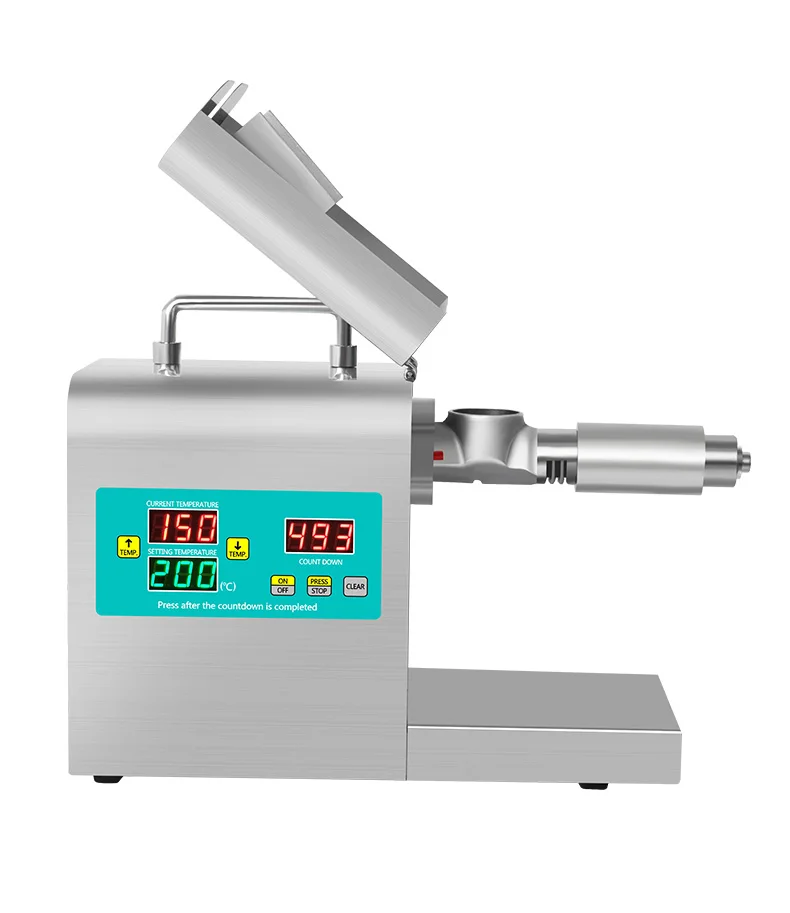 DIVEDEER RG312 Intelligente Ölpresse für den Haushalt mit Digitalanzeige und Temperaturregelung aus Edelstahl für Erdnüsse und Leinsamen – Detail 13
