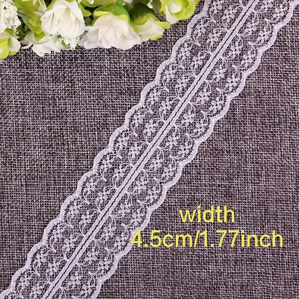 Lace Ribbon for Gift Wrapping Dress Wedding Decoration Sewing Crafts 10.9Yards