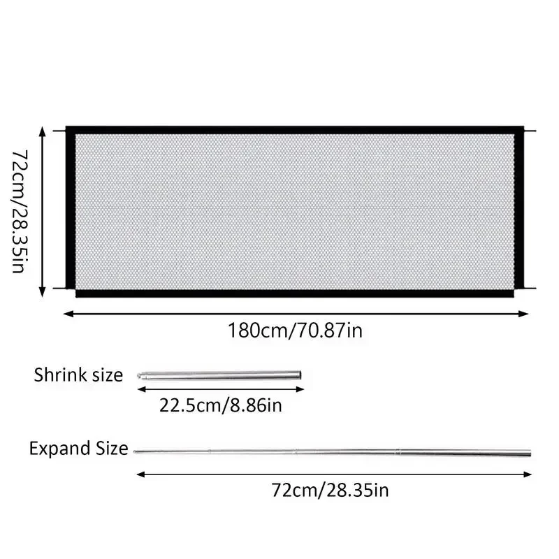 Dog Mesh Retractable Gate 3
