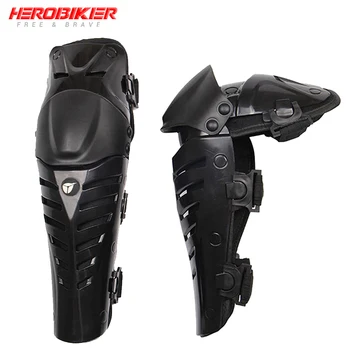 HEROBIKER 오토바이 무릎 패드, 모토크로스 보호 장비, 오토바이 운전자 무릎 패드, 보호대