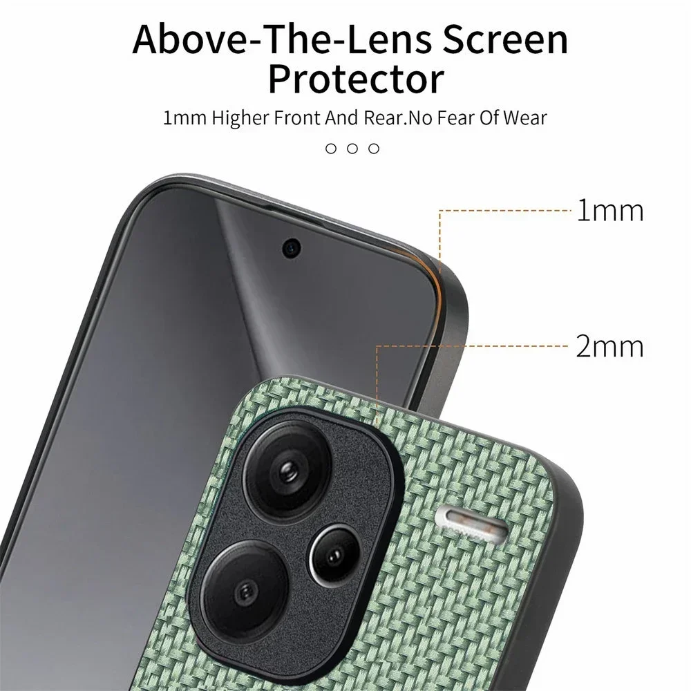 Luxury Leather Back Panel Magnetic Case - Premium Edition