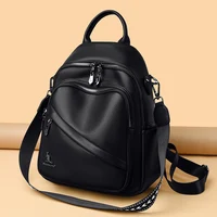 2026 Sac à Dos de Luxe pour Femme avec Logo Métallique Exquis, Sac à Dos de Créateur Multifonctionnel Grande Capacité, Sac à Dos pour Livres 4