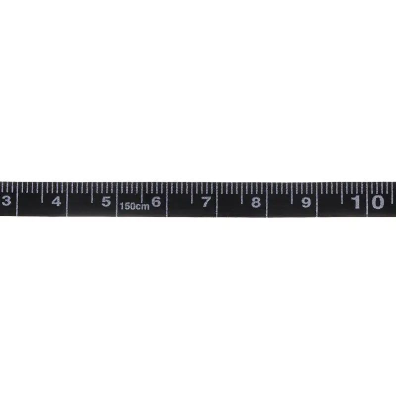 Tape Measure Measuring Tape Black Soft Tape Measuring 1.5m for Body Measuring Tape Cloth Physicians Dual Sided Retractable Tool