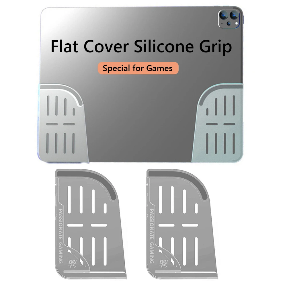 Z25 2 Pezzi Supporto Ausiliario in Silicone Morbido per Giochi Mobile, Impugnatura Ergonomica Innovativa, Accessorio per Gaming PUBG iPad Pro Tablet - immagine 3