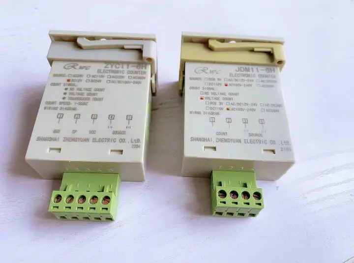 6 Digit Display Electronic Digital Counter JDM11-6H ZYC11-6H industrial counter Power failure memory electronic counter