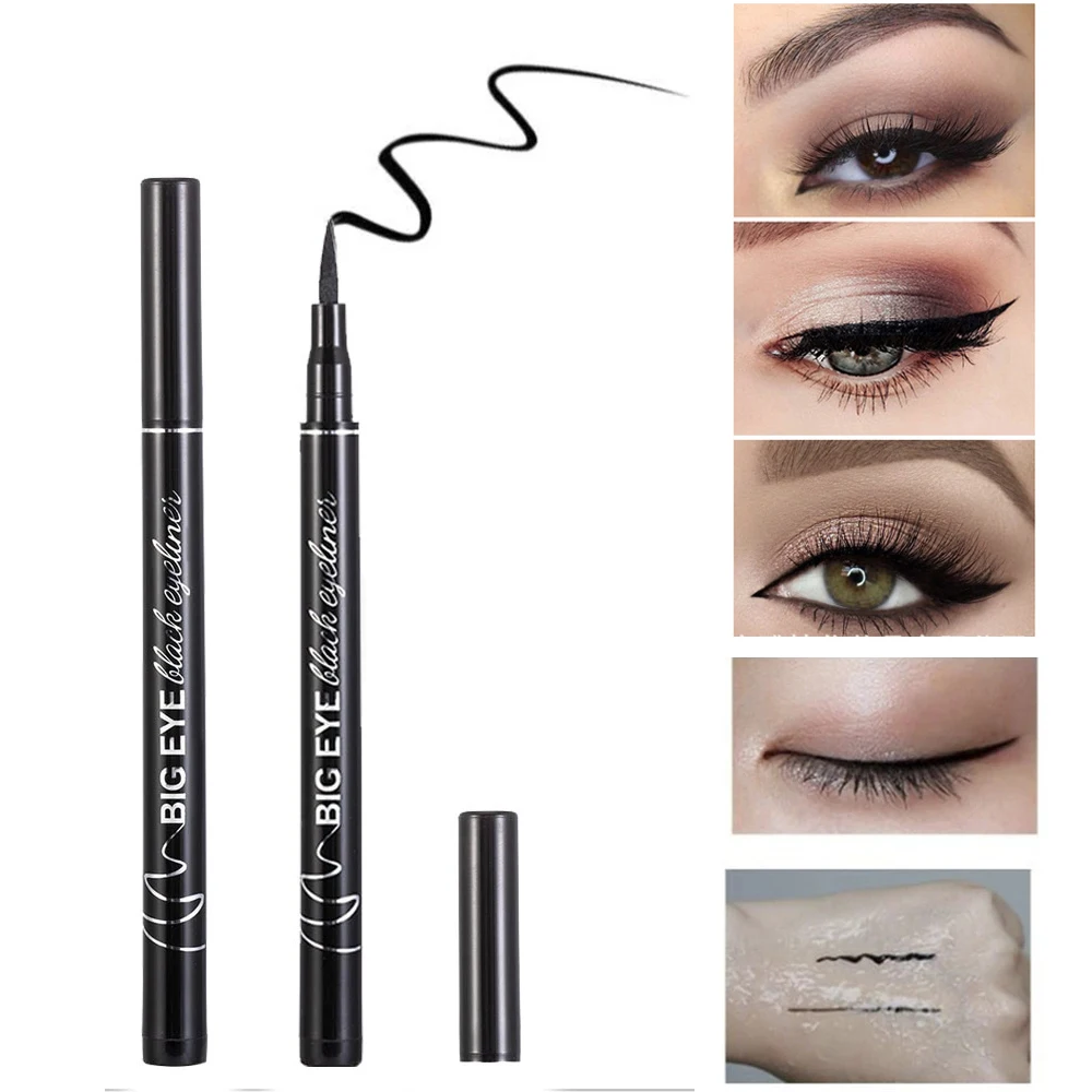 Eyeliner Pencils Liquid Eyeliner Eyeliner Pen Waterproof Liquid Eyeliner Makeup for Women Long Lasting Quick Drying Eye Liner Arrow Pencil Smooth Eyeliner Pencil Cosmetics