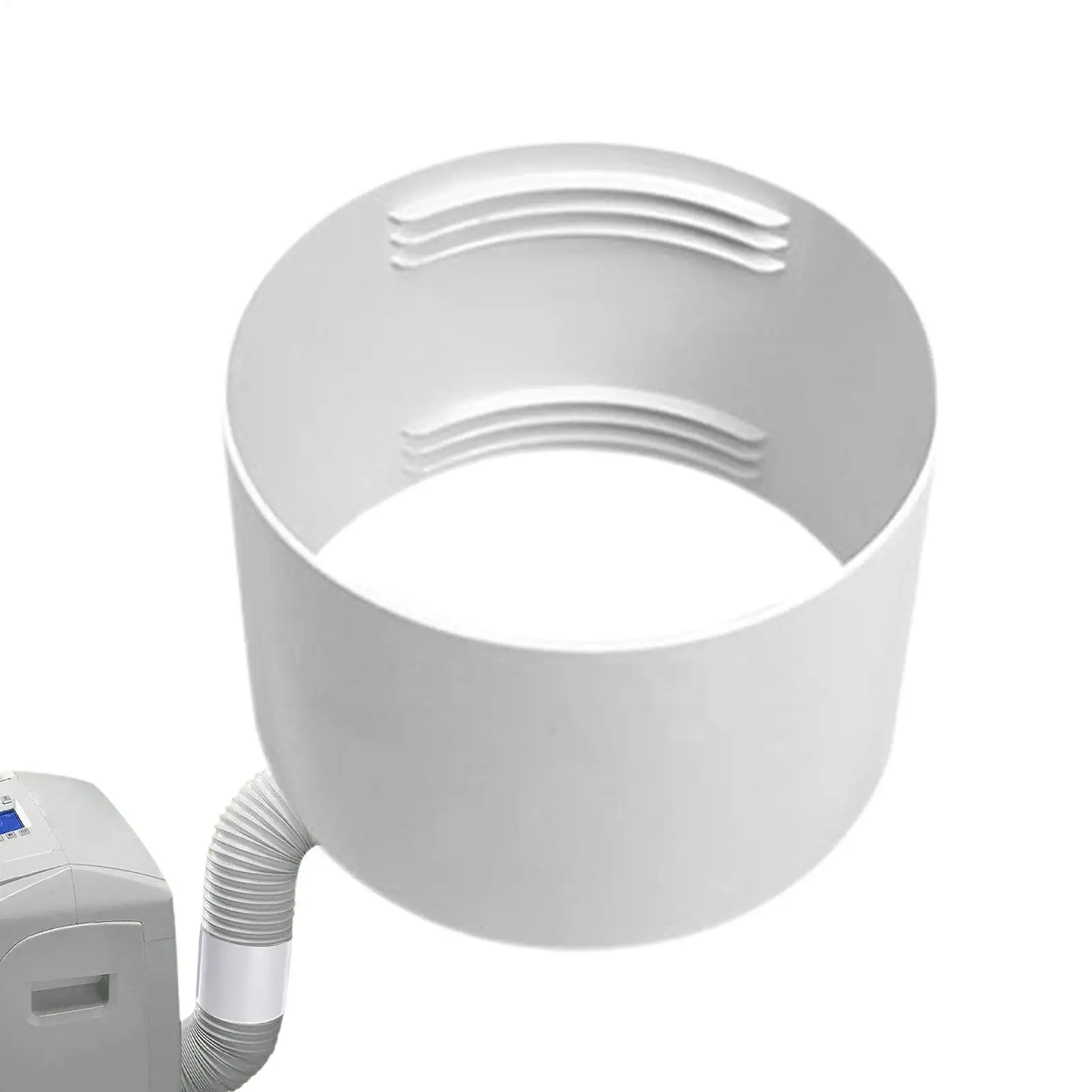 Portable Air Conditioner Exhaust Hose Coupler 5.9" Air Conditioner Hose Coupler Adapter AC Hose Connector for Clockwise