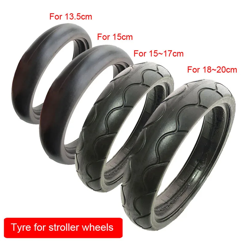 

Stroller Wheel Tire Compatible 13.5CM 15CM 16CM 17CM 18CM 19CM 20CM Pram Wheel For Yoyo Yoya YoyaPlus Bugaboo Buggy Tyre Case