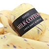 50g Milk Cotton Yarn Soft Warm Multi Color High Quality Baby Cotton Wool for Hand Knitted Sweater Hat Scarf Coat DIY Crafts 5