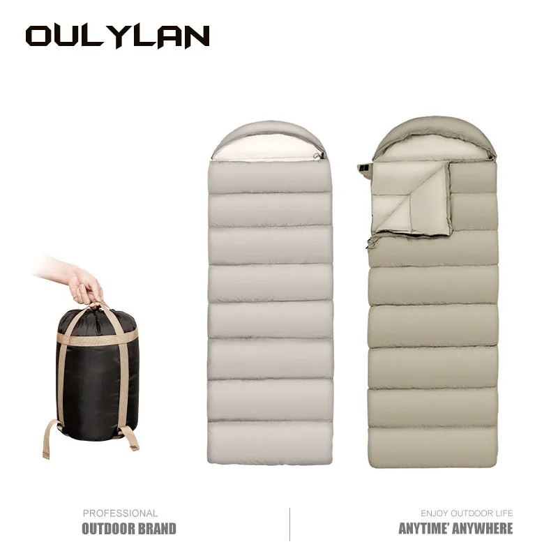 Oulylan Sleeping Bag Ultralight Cotton Sleeping Bag Waterproof Envelope