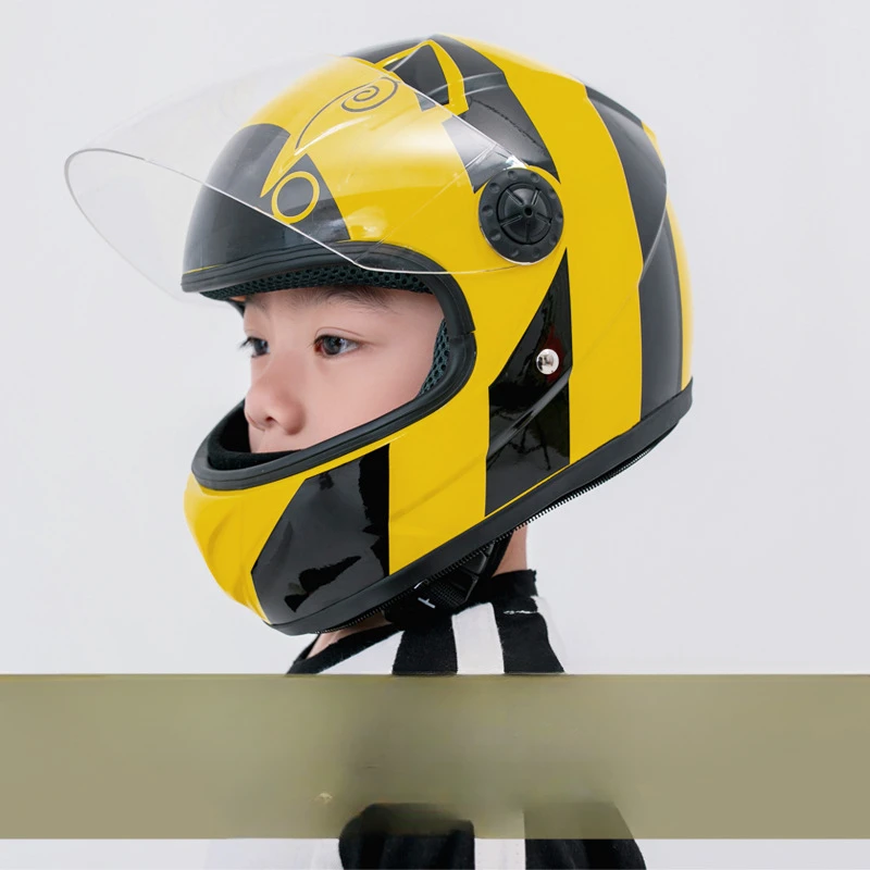 Unisex Extreme Sports Motocross Helmet, Youth Kid Full Face Off Road Enduro Motorbike Helmet, Downhill ATV BMX MTB Quad Dirt Bikes Helmet, With