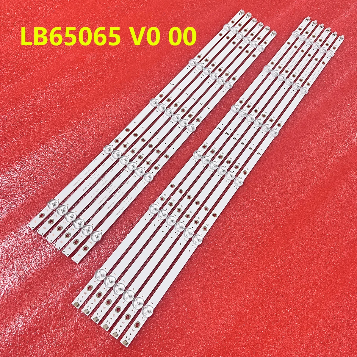 LB65065 LED Backlight Strips For Element E4SW6518RKU, E4ST6519RKU, Philips 65PUS6554/12