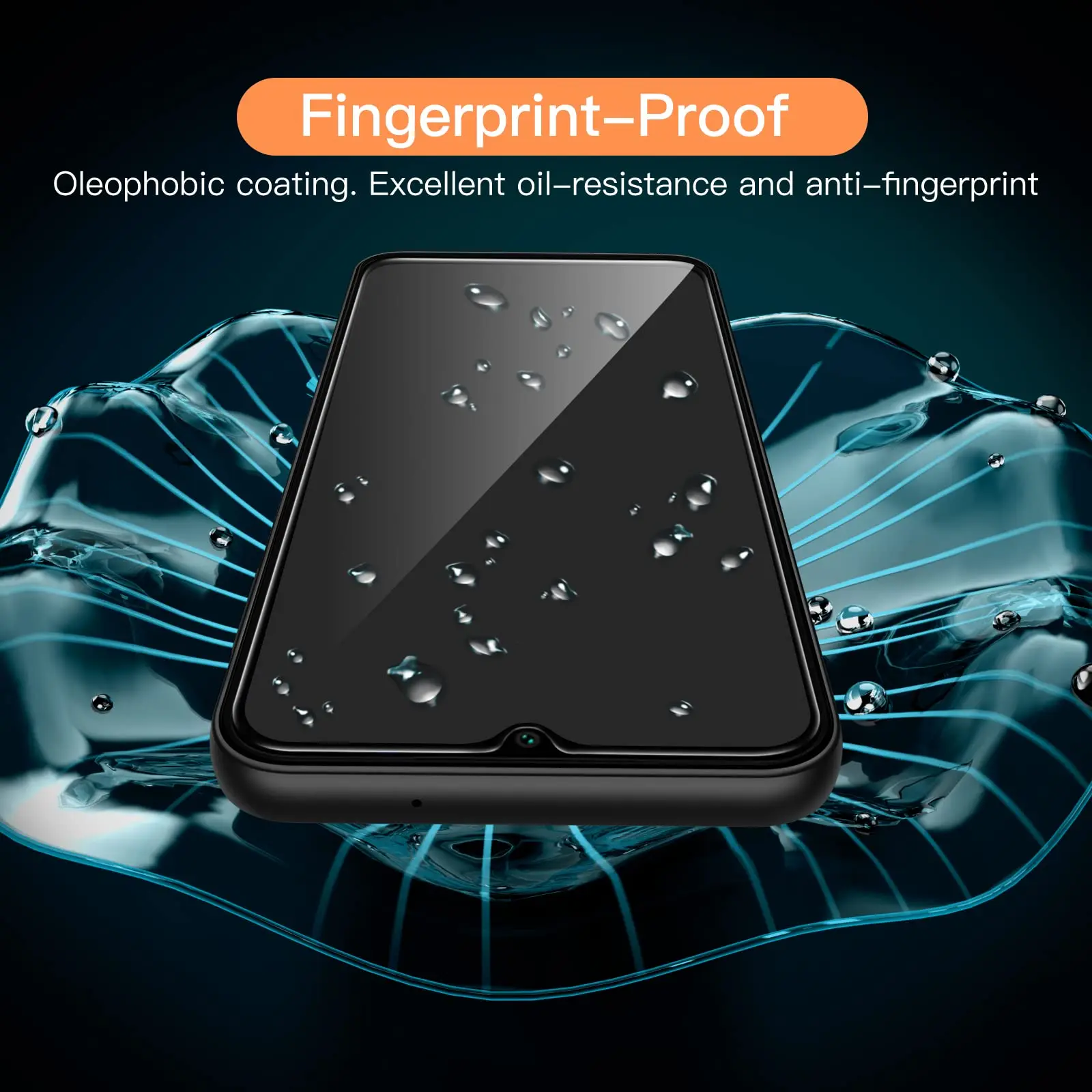 Ultra Clear Tempered Glass Screen Protector - 9H Hardness and Aluminum Reinforcement