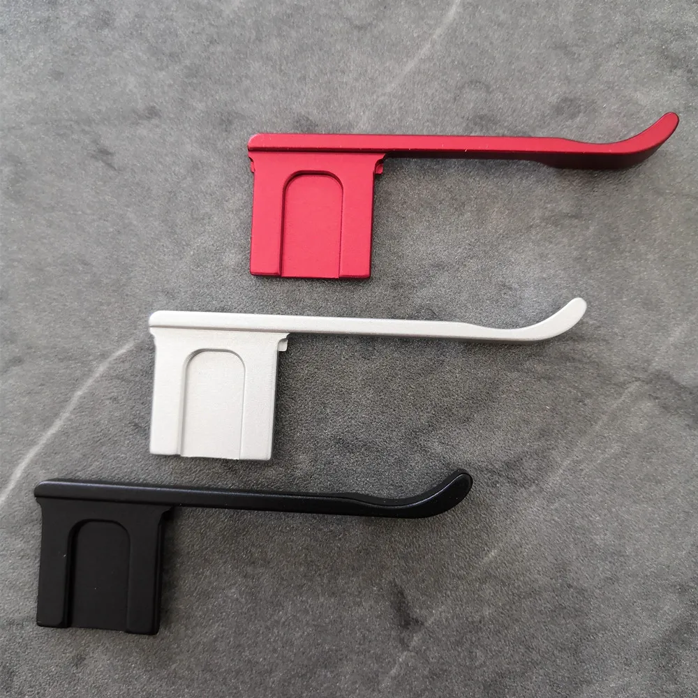 Hotshoe Thumb Grip Per Ricoh Grii Griii Griix Gr3X Camera Lega Di Alluminio