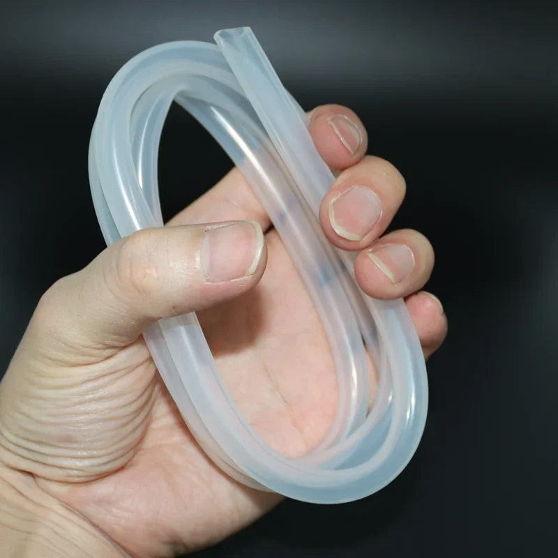 1/5M Food Clear Transparent Soft Silicone Hose 2 3 4 5 6 7 8 9 10 12mm Flexible Nontoxic Silicone Tubet for Aquarium Pump Faucet silicone tube