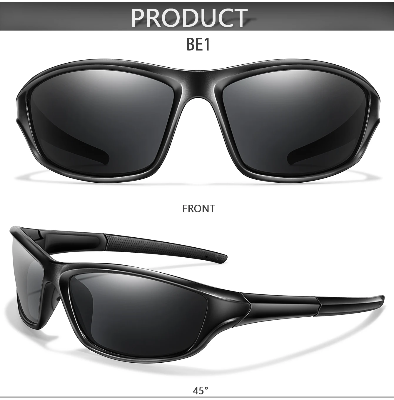 Description Picture 5 of itemPolarized Fishing Sunglasses Men And Women Sports Colorful Glasses with UV protection for Outdoor Running, Hiking, Cycling