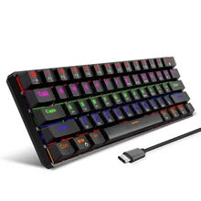 

L800 Mechanical Keyboard 3-mode 61 Keys RGB Keyboard Support BT5.0/2.4G/USB Wired Connection Keyboard With Blue Axis Keyboard