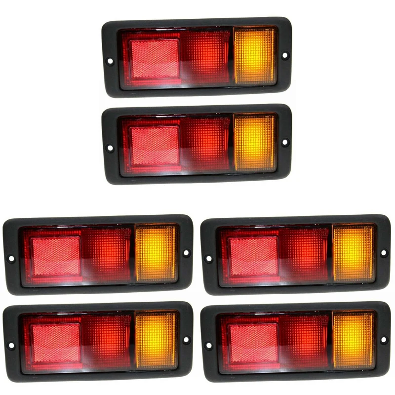 

6Pcs Rear Tail Light Bumper Daytime Running Driving Lamps For Mitsubishi Shogun Pajero 1992-1999