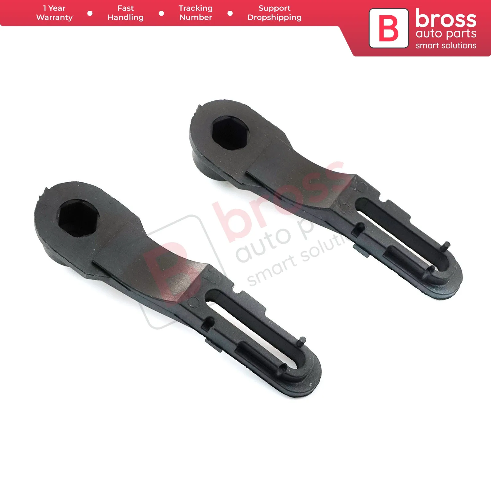 BDP128 2X Air Con Heating Ventilation Control Operating Lever Arm For A2038300033 Mercedes C W203 CL203 S203 CLC W209 CLK G W463