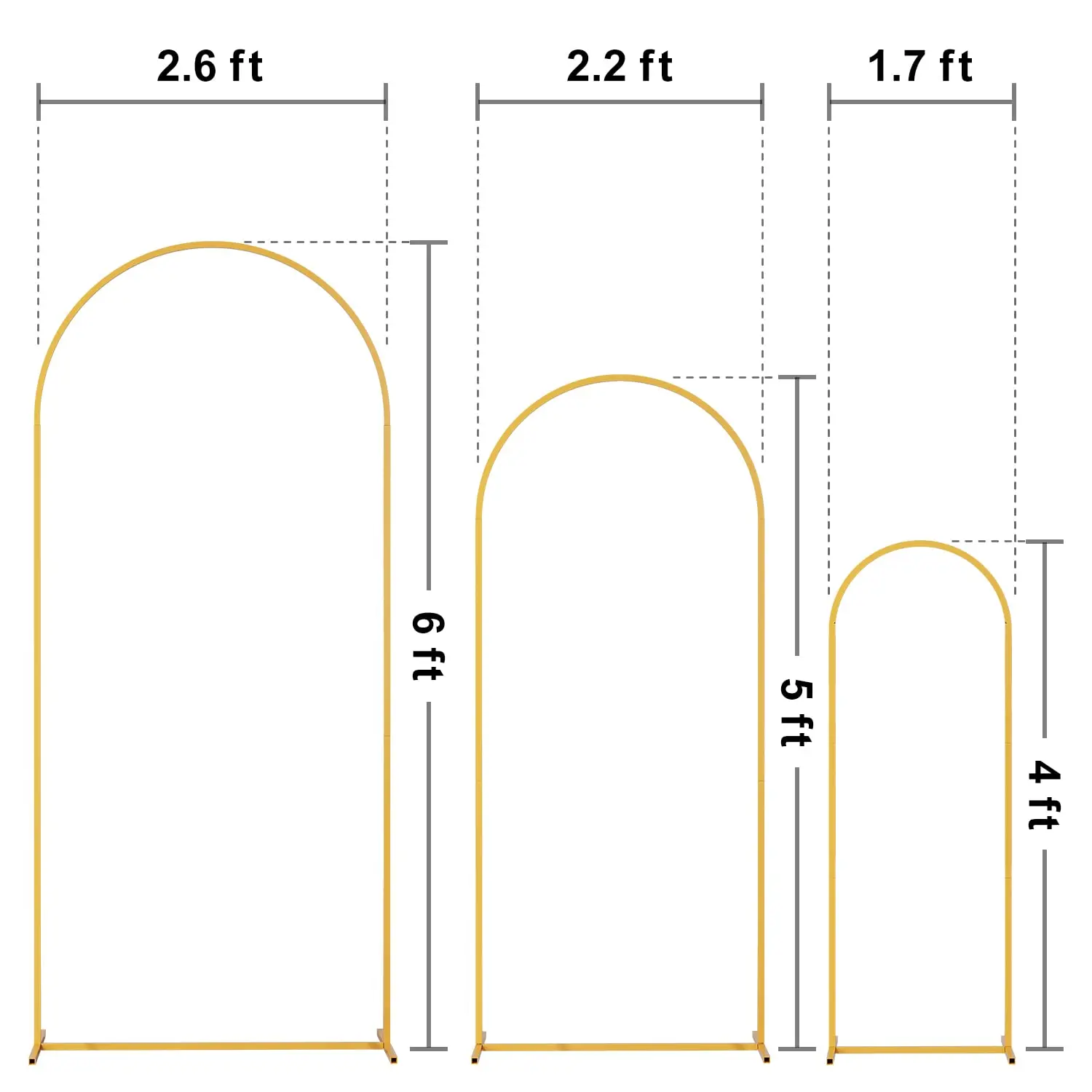 Рисунок 2 - Металлическая свадебная АРКА