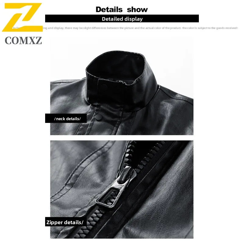 Men Vintage Baseball Windbreaker Genuine Washed Leather Pilot Coat Windproof Loose Fit Biker Style Urban Streetwear Jacket 2025